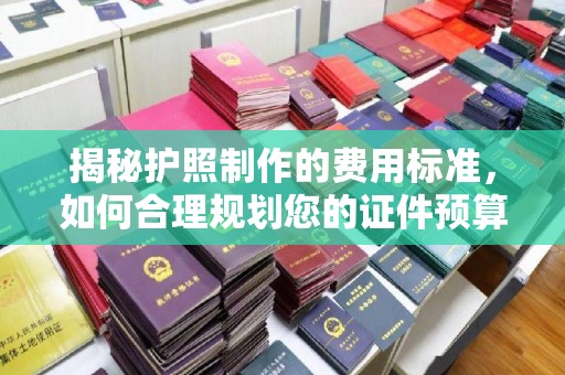 三湾揭秘护照制作的费用标准，如何合理规划您的证件预算