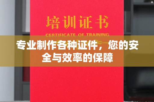 三湾专业制作各种证件，您的安全与效率的保障