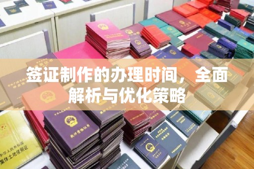 三湾签证制作的办理时间，全面解析与优化策略