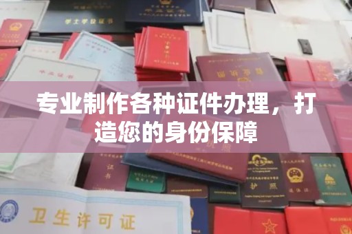 三湾专业制作各种证件办理，打造您的身份保障