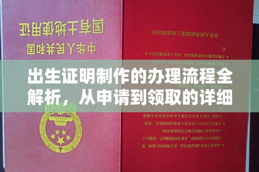 三湾出生证明制作的办理流程全解析，从申请到领取的详细指南