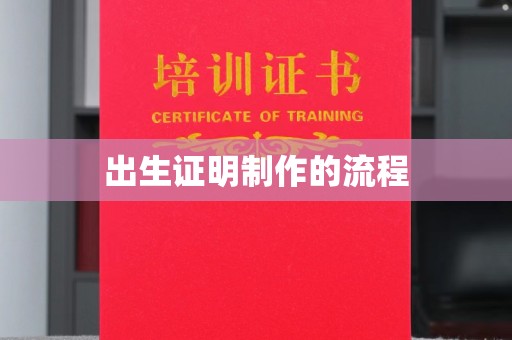 三湾出生证明制作的流程